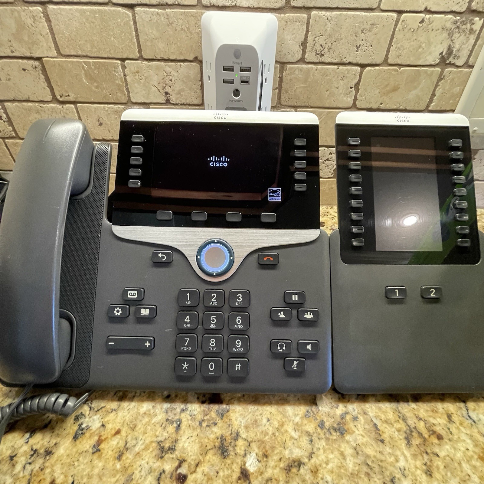 Cisco CP-8851-3PCC MPP IP Phone w/ Expansion Modules MPP Firmware Tested