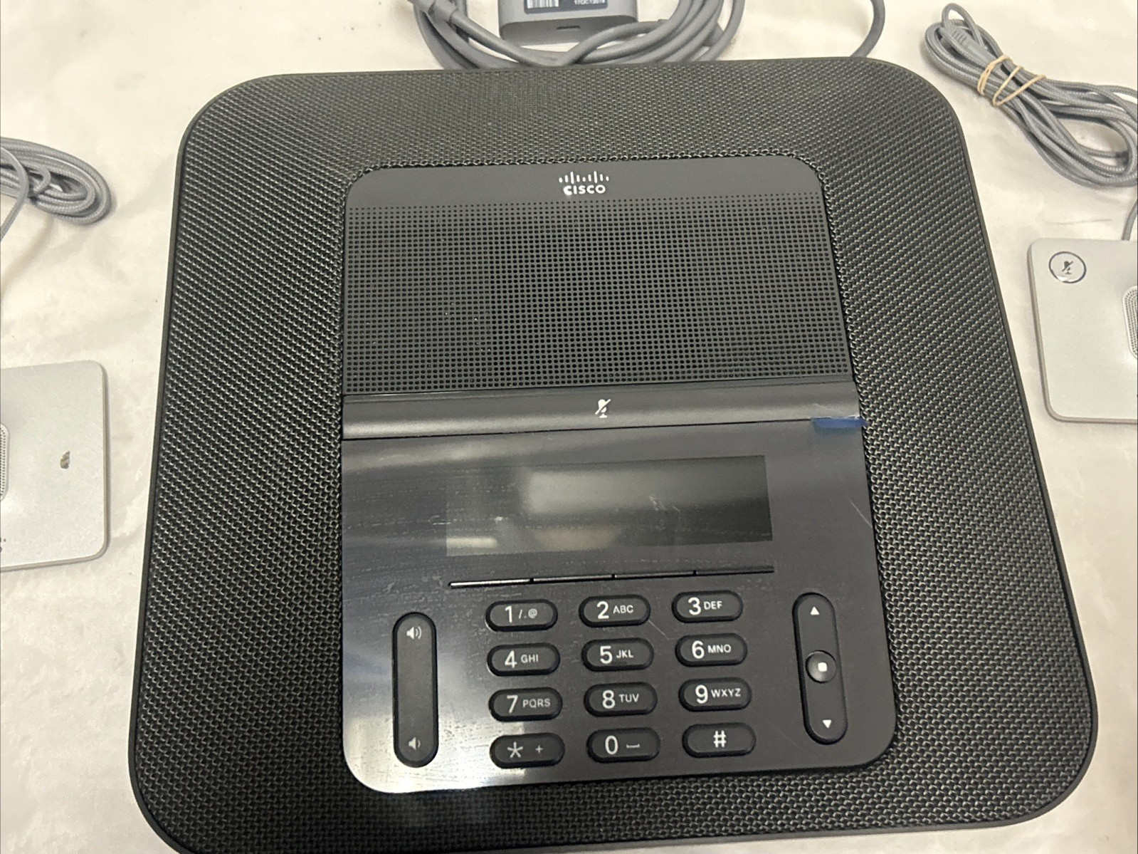 Cisco 8832 IP Conference Phone with Power AC, and 2 wired michrophone
