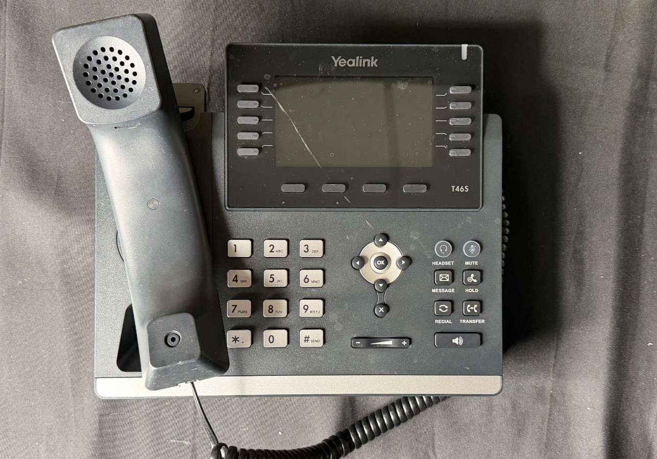Yealink SIP-T46S Phones * Lot of 4*