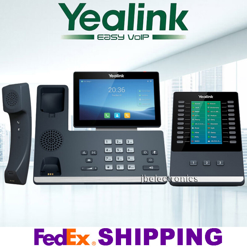 YEALINK SIP-T58W PRO GIGABIT VOIP IP SIP PHONE-1 PHONE-1 EXPANSION MODULE