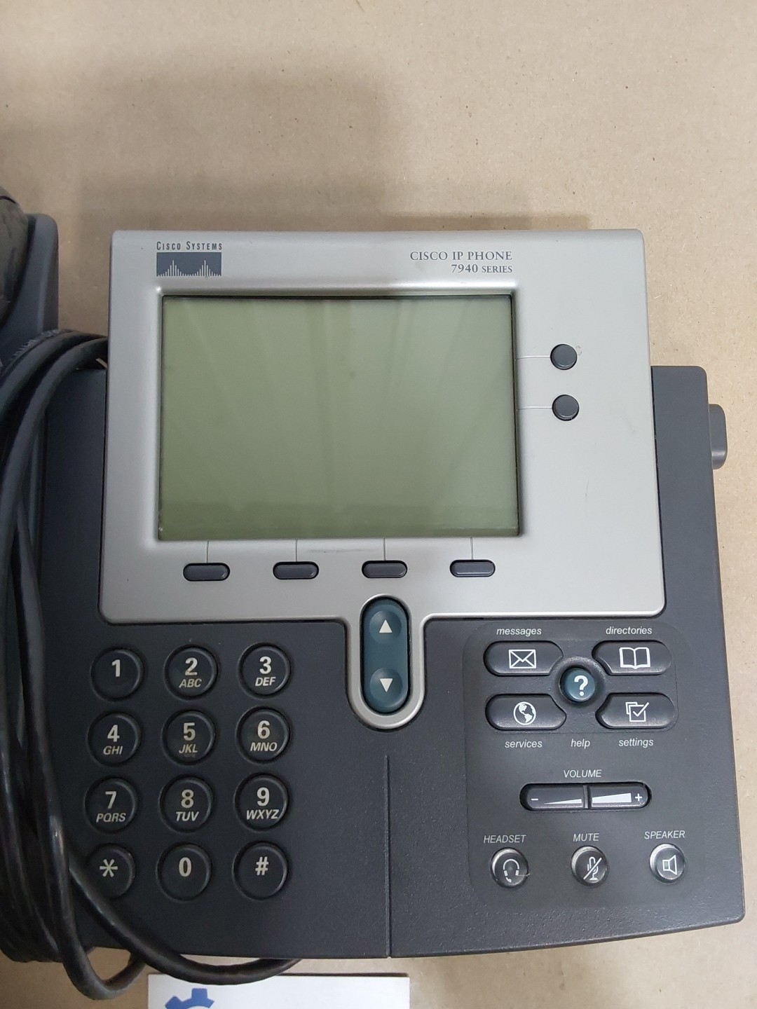 2pcs Cisco 7900 Series CP-7940G IP Business Office Phone VoIP Display POE
