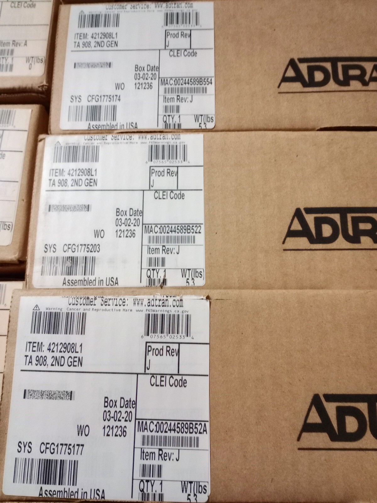 ADTRAN TOTAL ACCESS 908 2ND GEN(4212908L1) VOIP SIP GATEWAY NEW SURPLUS/NIB/NOB!