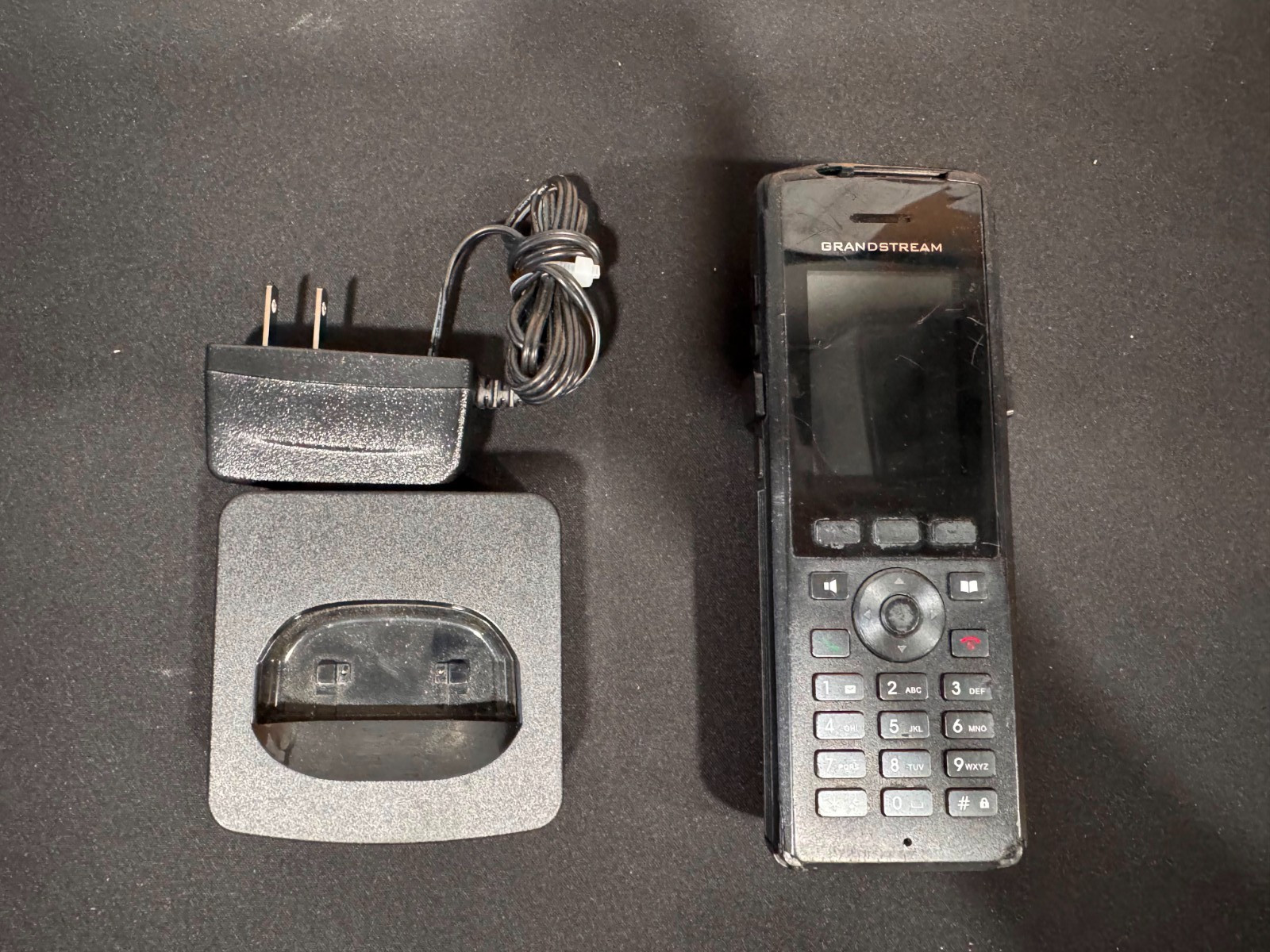 Grandstream WP825 Portable Wi-Fi IP Phone with Stand and Power Supply