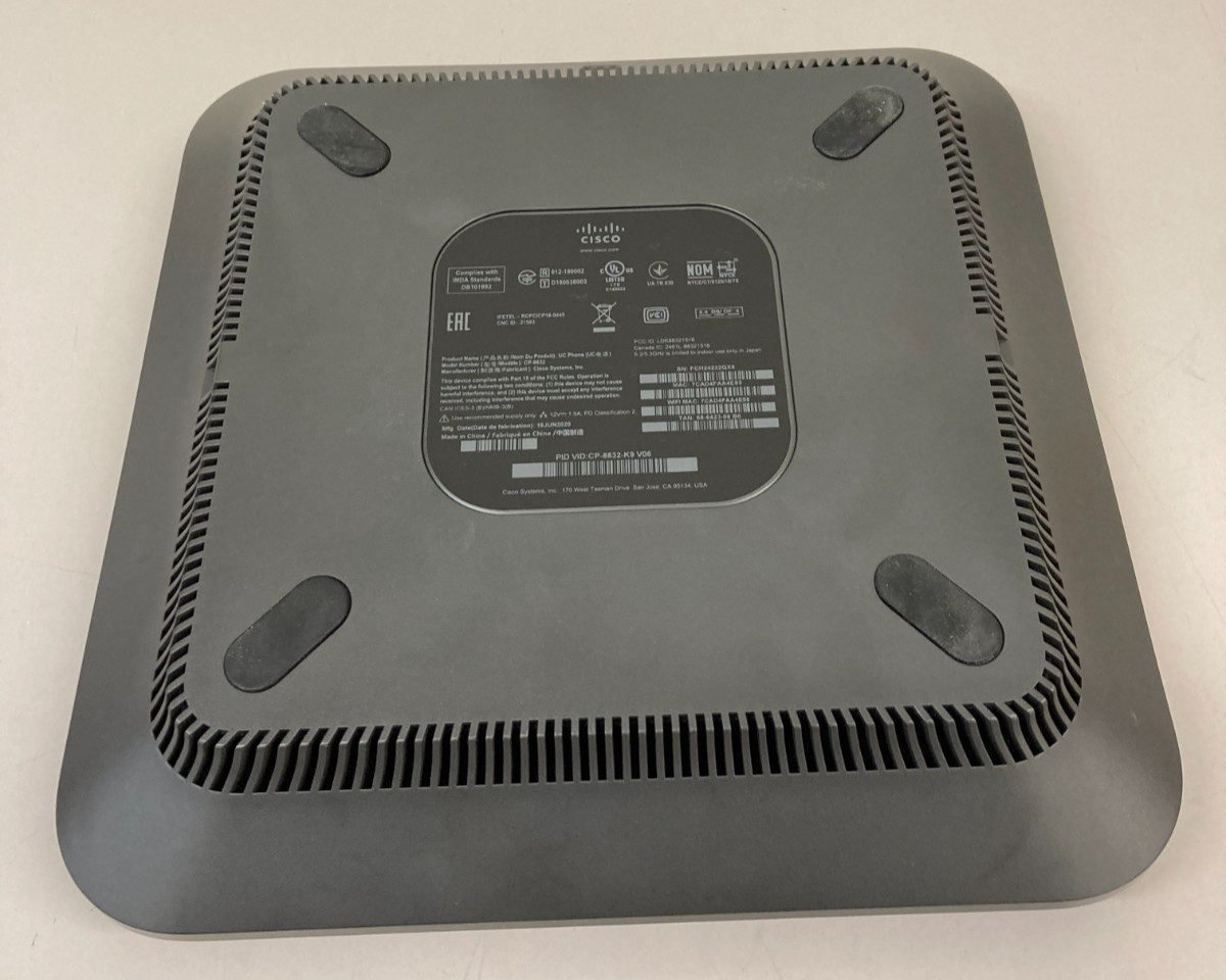 Cisco CP-8832 IP Conference Phone CP-8832-K9 V04 (Power Supply Not Included)