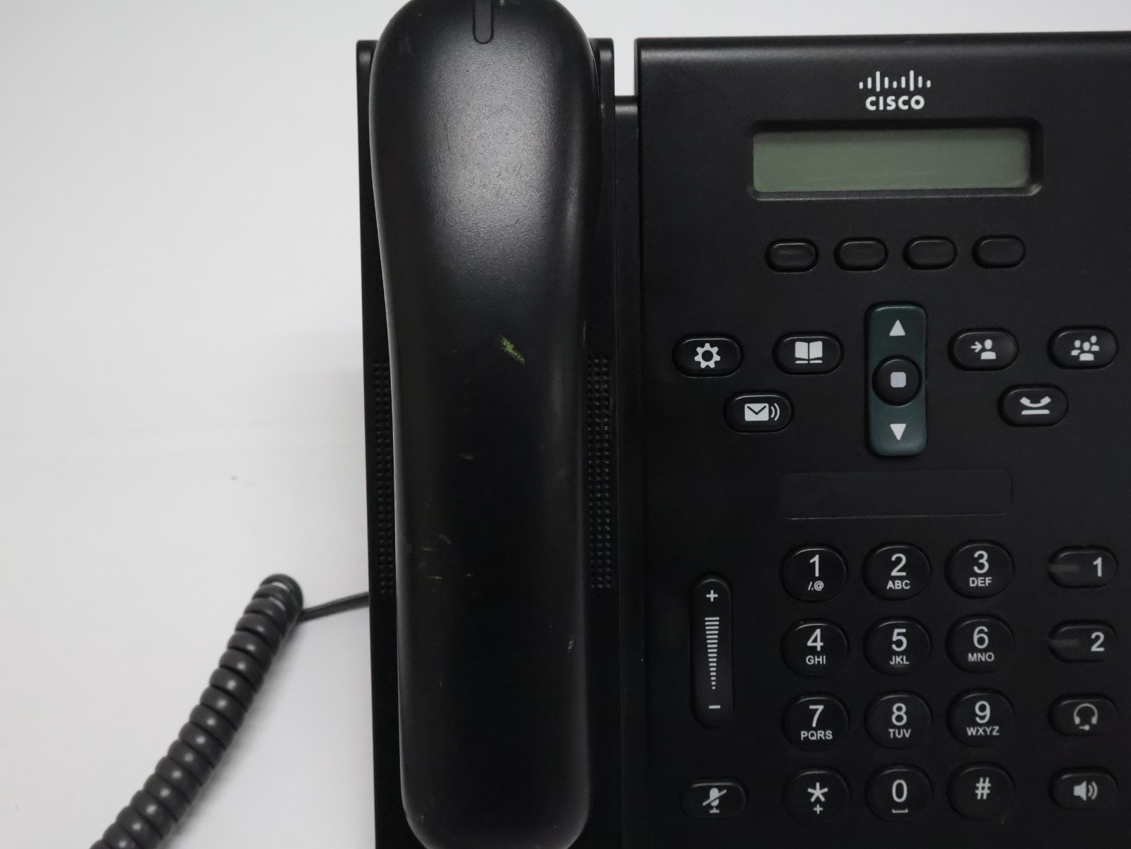 Lot of 3 Cisco CP-6921 Unified IP Business Phones 2-Line Monochrome – Used
