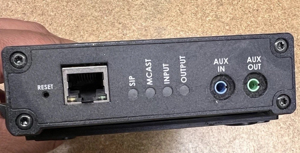 ALGO 8301 Poe IP Voice Paging Adapter with Audio Streaming and Bell Scheduler