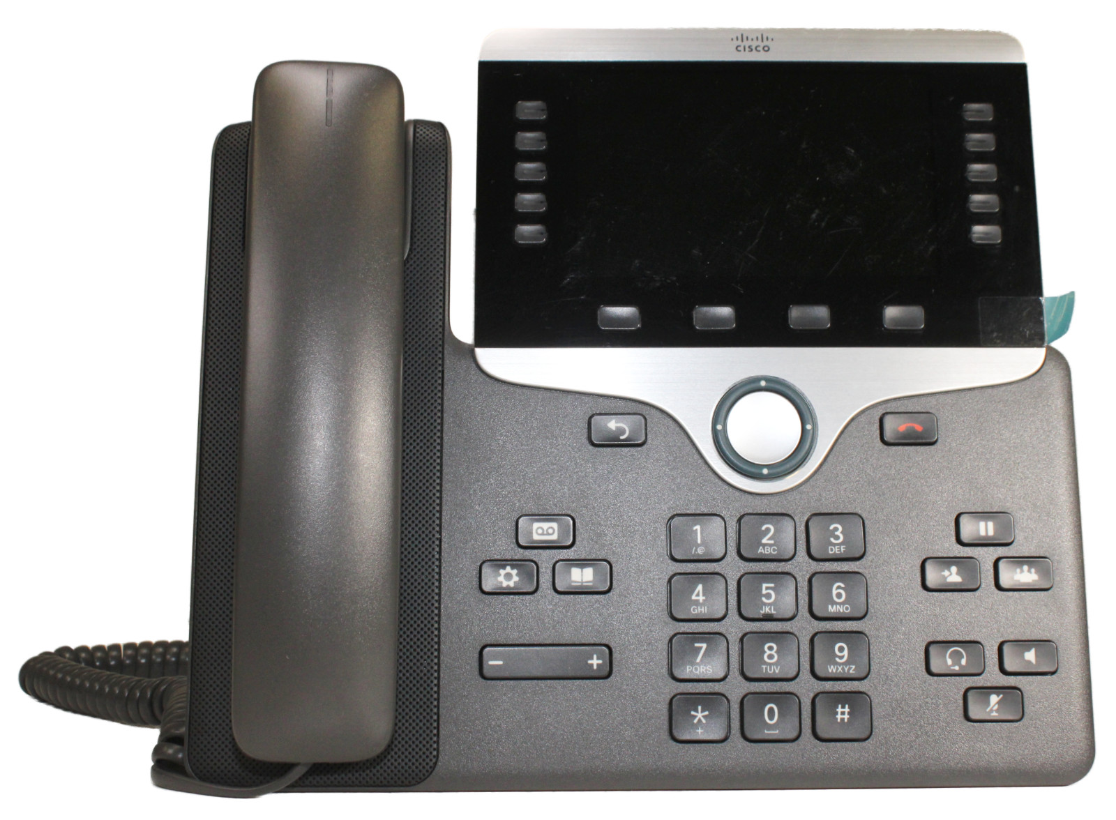 Cisco CP-8851-K9 Unified IP VOIP PoE Business 5″ Color Display Business Phone