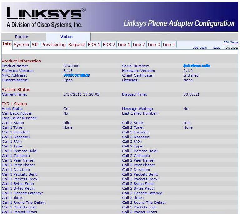 Linksys Small Business IP PBX Phone System SPA9000 16 Users Included