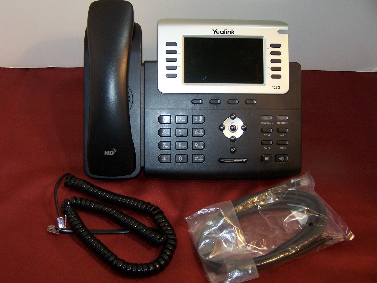 Yealink SIP-T29G Professional Gigabit Phone w/ Color LCD