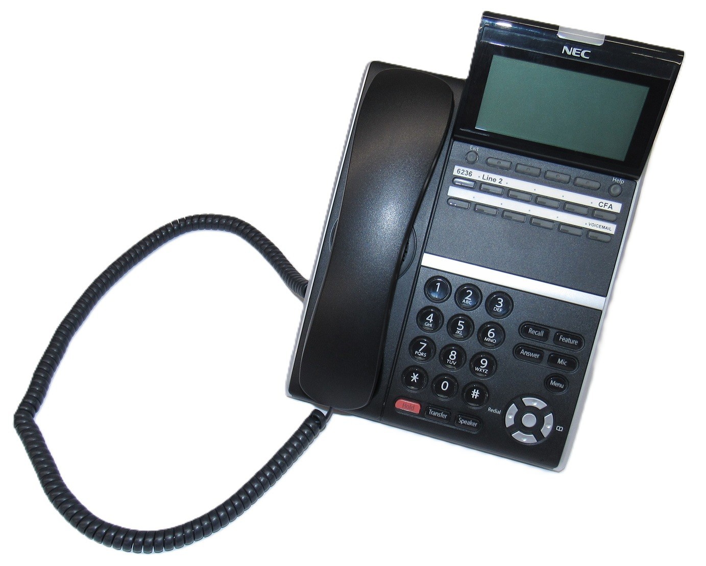 NEC DT400 DTZ-12D-3 (BK) TEL Black Business Office Telephone