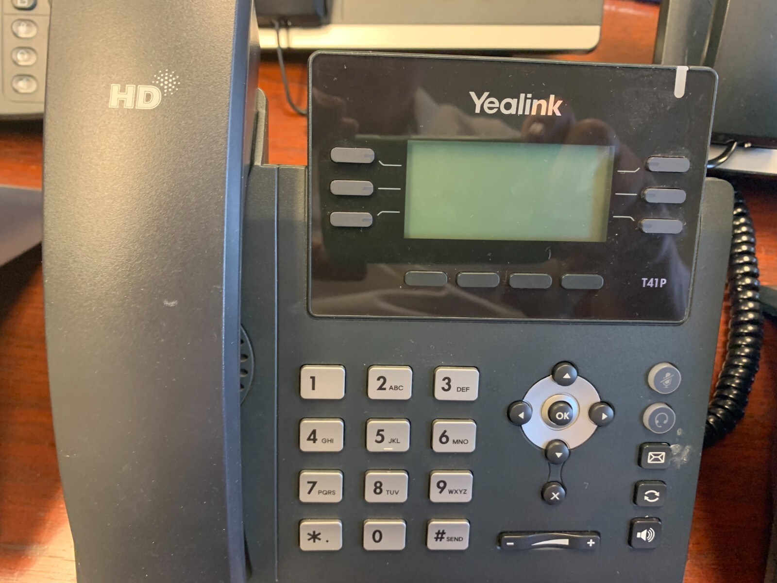 Yealink SIP-T41P IP Phone – Black 6 line Internet Phone qty available