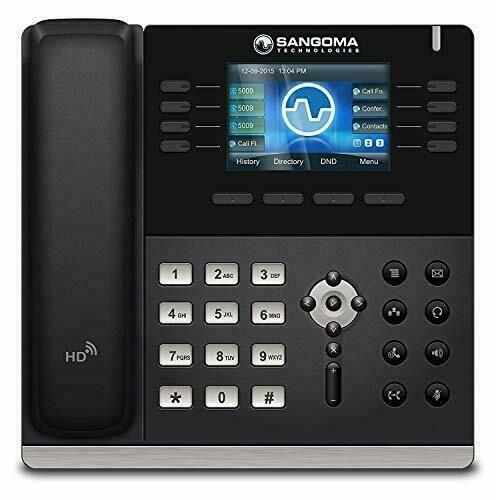 Sangoma S505 Gigabit IP Phone (PHON-S505) – Brand New w/1-Year Warranty