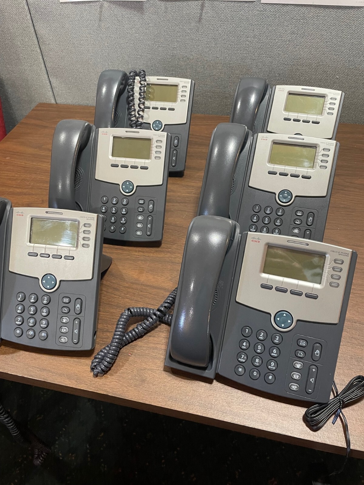 Cisco SPA 504G 4-Line, 2-Port Switch PoE IP Phone