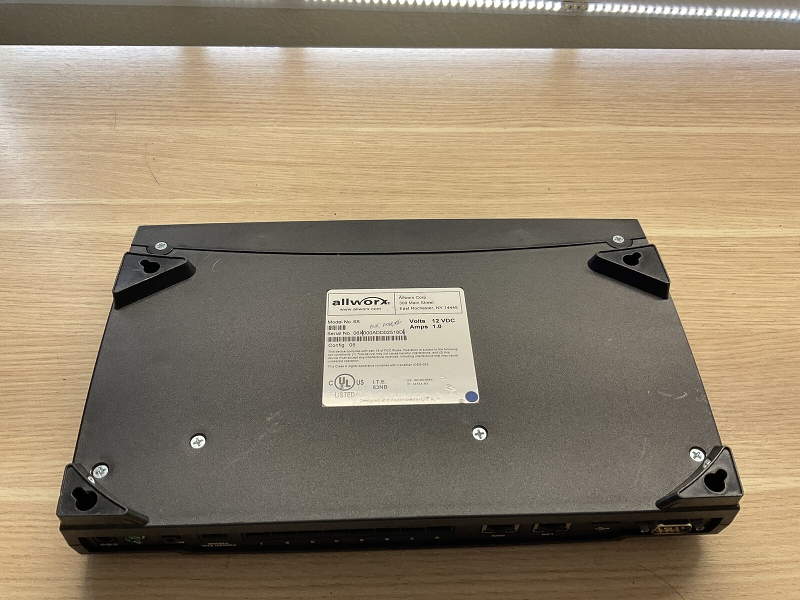 ALLWORX 6X VOIP System/PREOWNED/ UNTESTED/FRA994