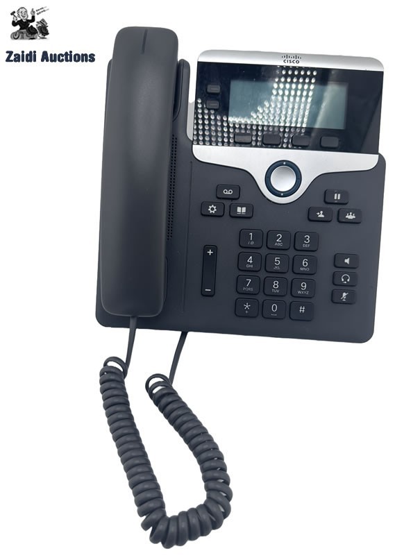 Cisco CP 7821 K9 Telephone with Stand & Handset !! Grade A !! Tested Working !