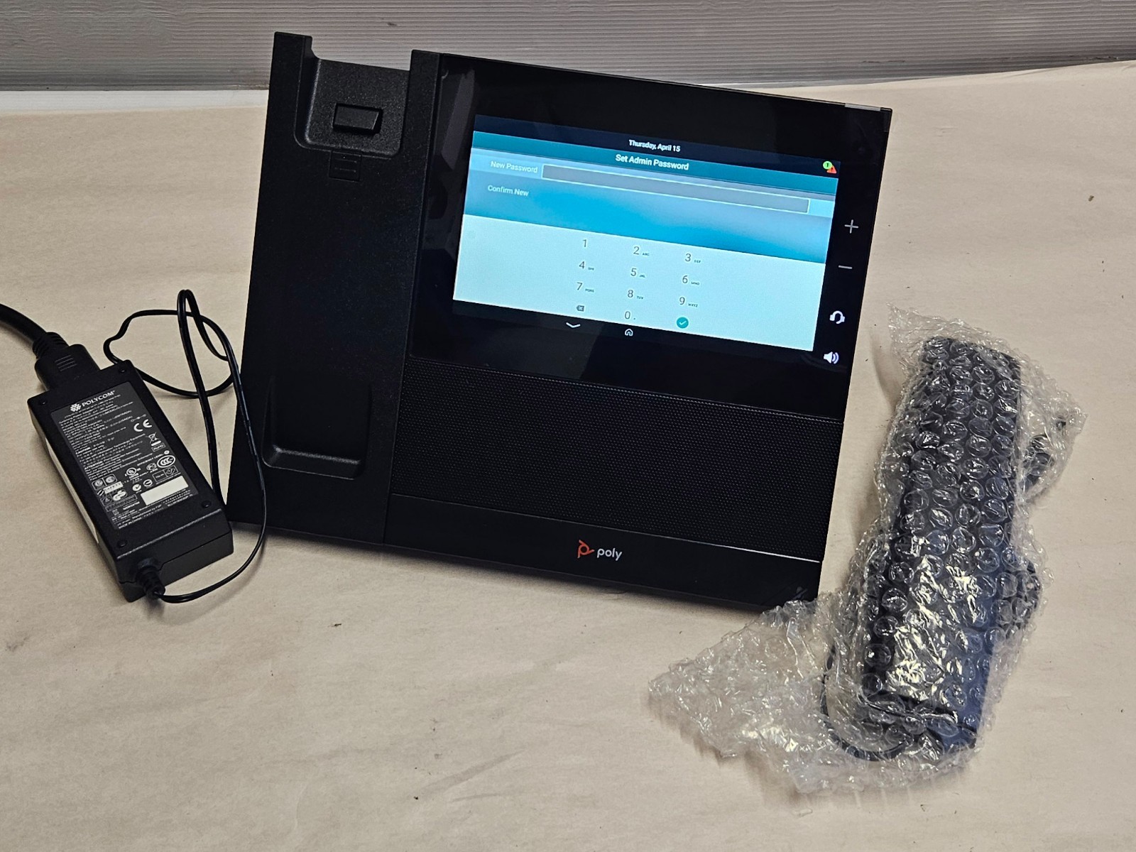 Poly CCX 600 Microsoft Teams, Skype, HD Voice Business Media IP Phone PoE, New