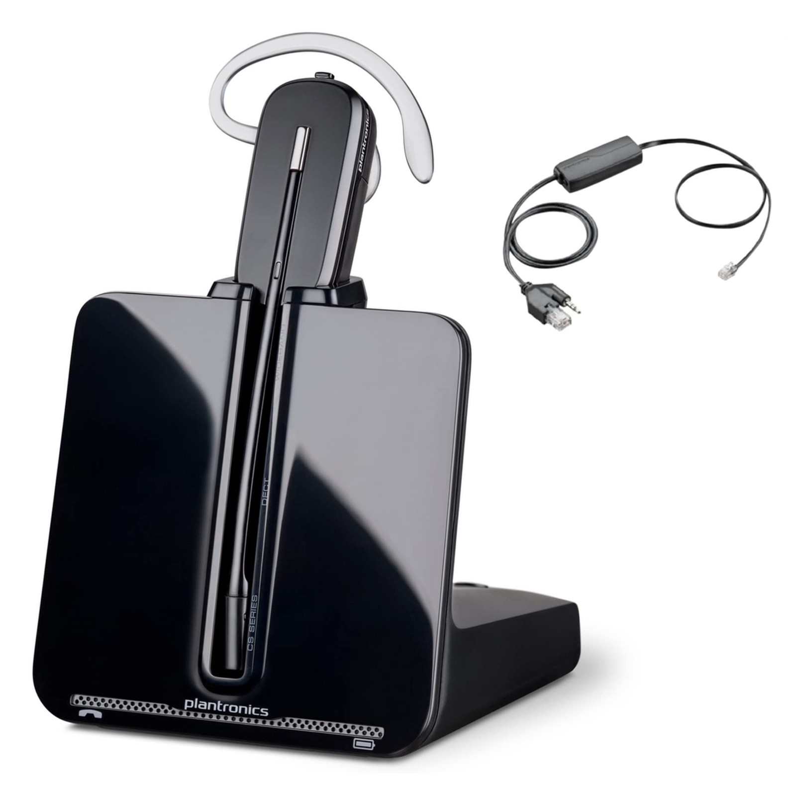 Global Teck Plantronics Compatible Wireless Headset Bundle EHS for Grandstream