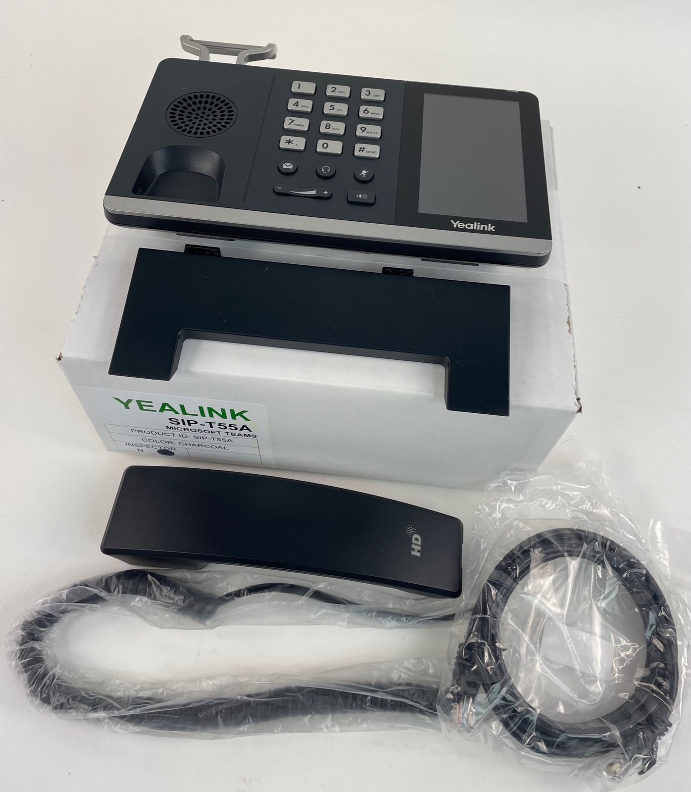 Yealink SIP-T55A Gigabit IP Phone T55A – Microsoft Teams – Bulk – Refurbished