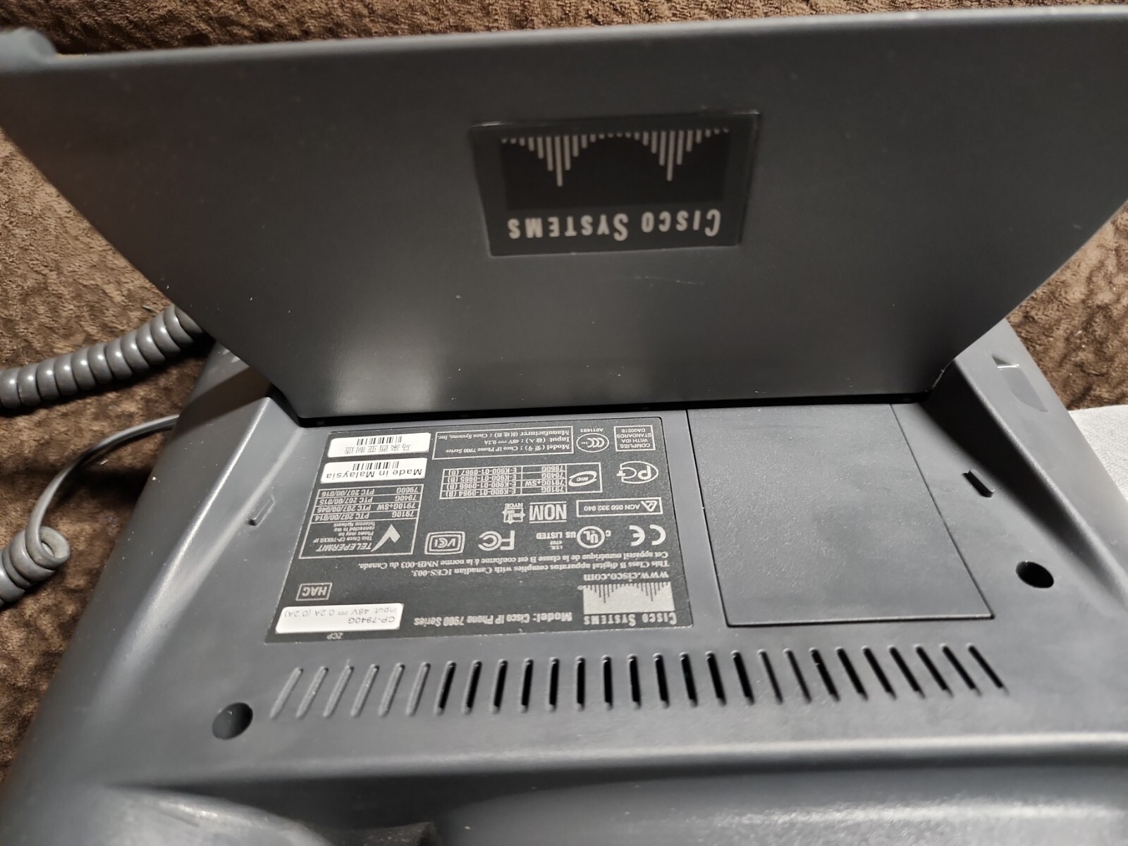 Cisco 7940 Series Unified IP VoIP Phone Telephone Office Business CP-7940G
