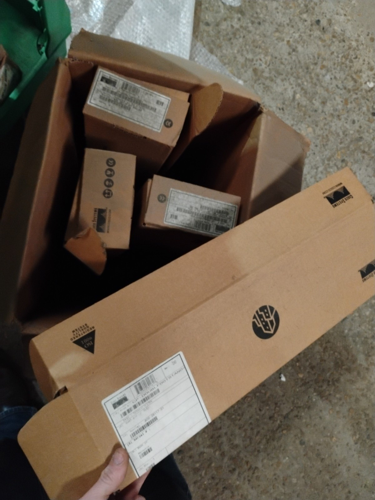 Lot Of 4Cisco CP-DOUBLFOOTSTAND= Kit for 2 7914s, 7915s, and 7916s 800-28117-02