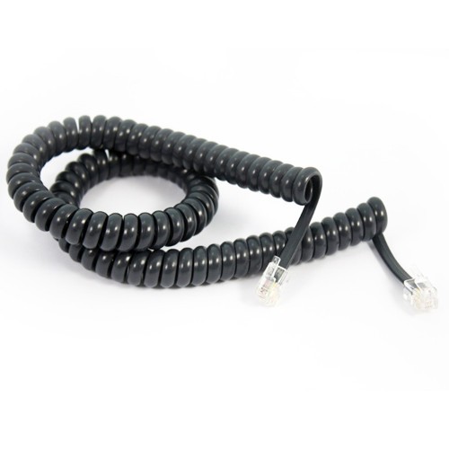 Yealink CAB-T27/9 Spiral Curly Cable for Handset T27 and T29 RJ9 (4P4C) port
