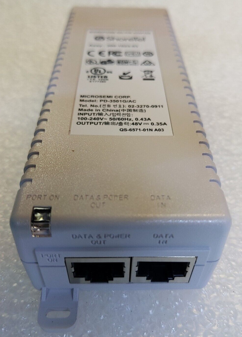 Grandstream GXP2135 IP Phone 8-Line Enterprise VoIP + Gigabit POE Adapter Power