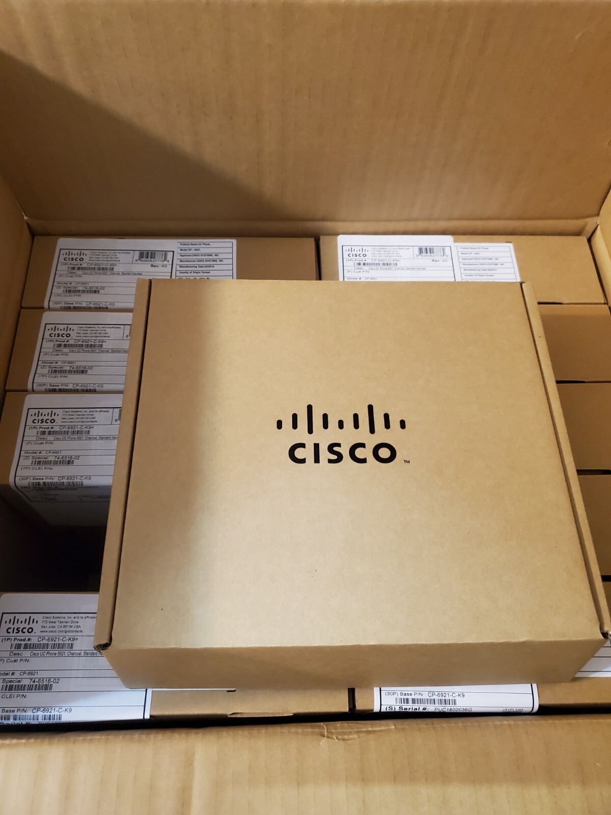 Cisco 6921(CP6921CK9) Wired IP Phone – Black