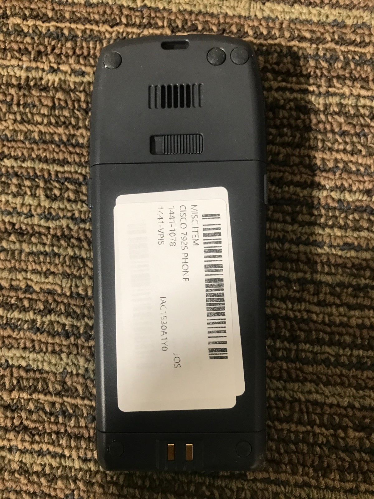 Cisco 7925 Wireless IP Phone CP-7925G-A-K9