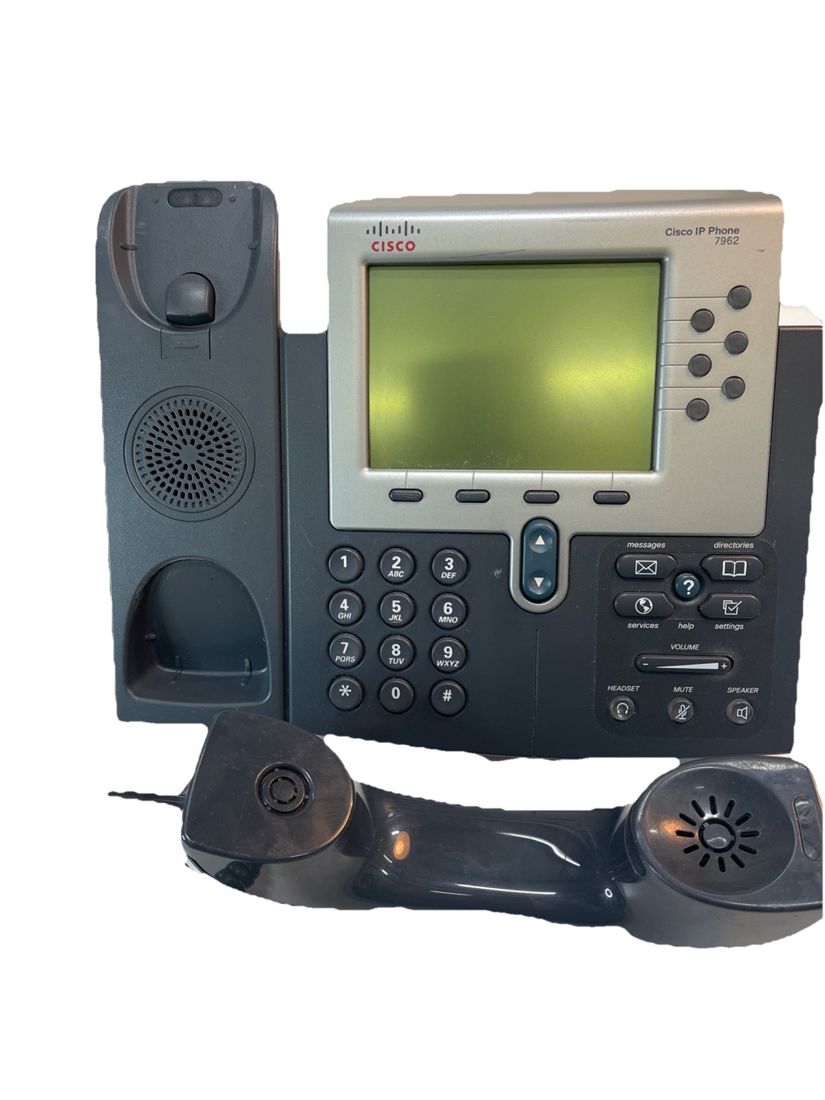 Cisco Phone CP-7962G Unified VoIP IP Business Phones with Stand. (Lot of 2)