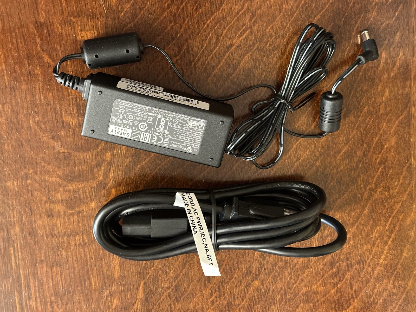 Polycom VVX Power Adapter 2200-48560-001 48V 0.52A NEW