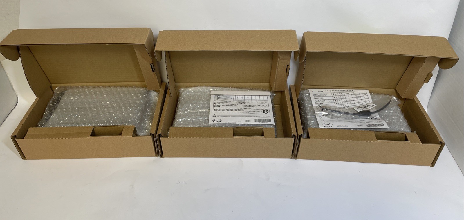 Lot Of 3 Cisco CP-7916 IP Phone Color Expansion Modules