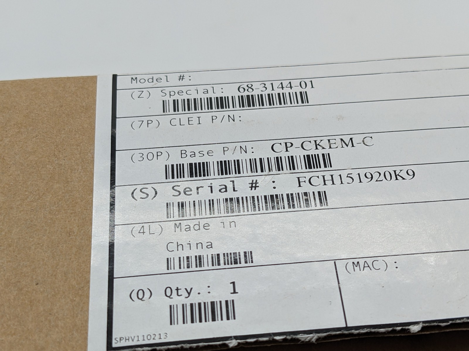 LOT OF 3 Open Box Cisco CP-CKEM-C Unified IP Color Key Expansion Module