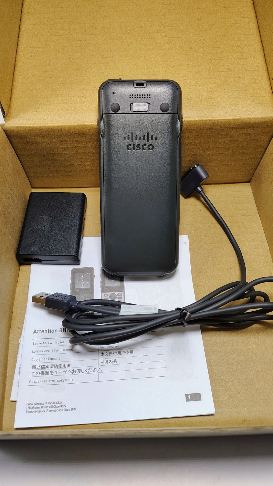 Cisco CP-8821-K9-BUN Unified Wireless IP VoIP Phone Cisco 8821 – Unused Open Box