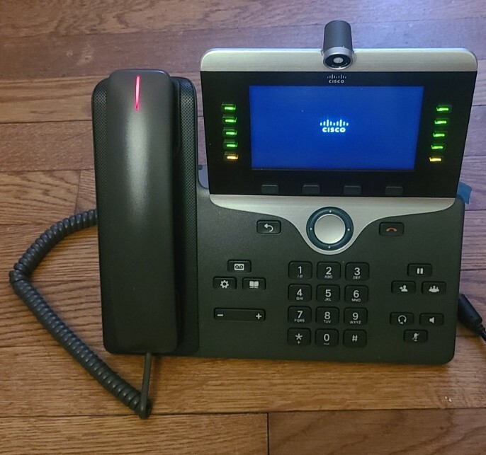 Cisco 8800 Ser. CP-8845-K9 Unified IP Endpoint VoIP Video Phone w Camera & Stand