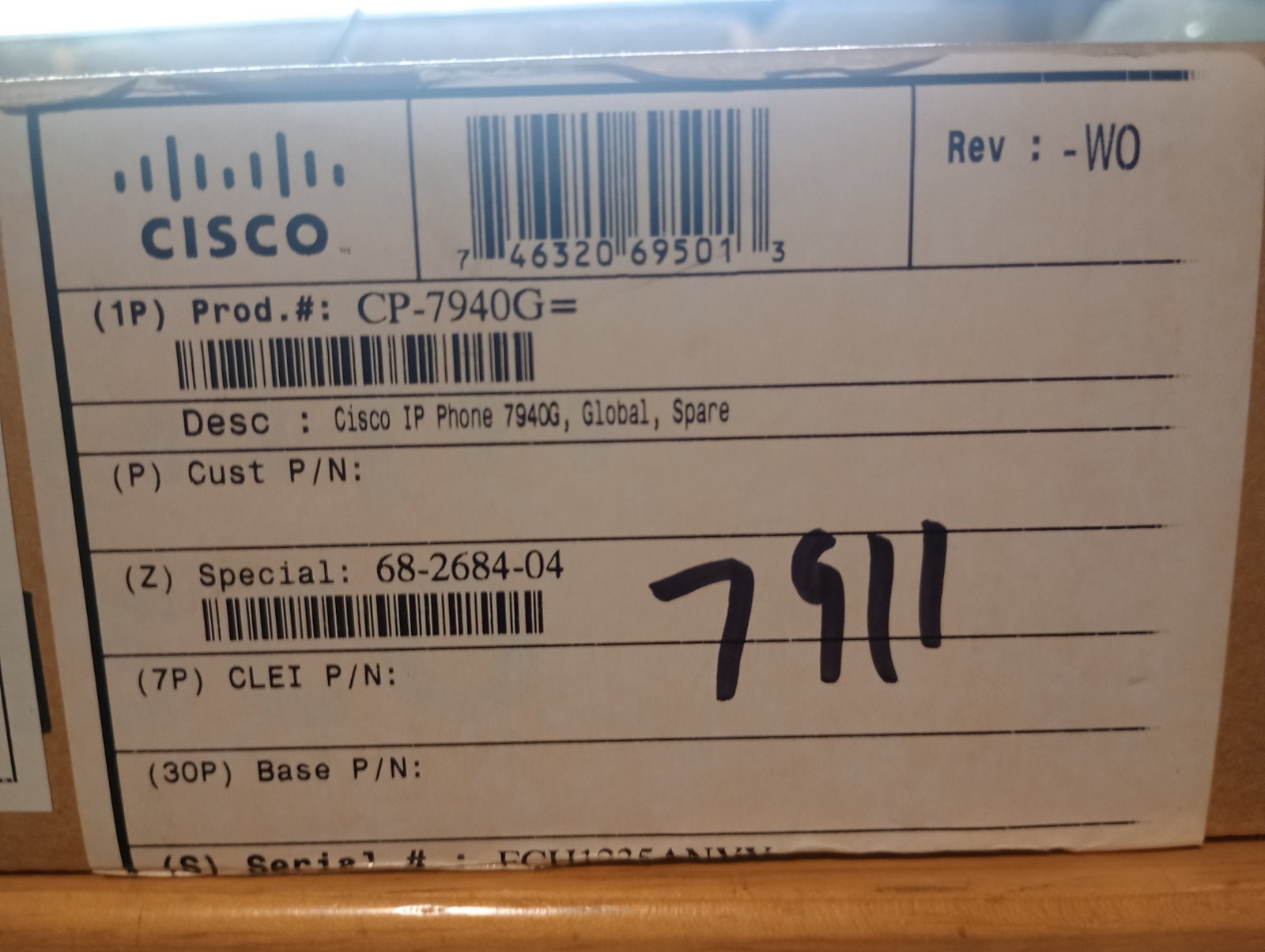 cisco ip phone 7940G=
