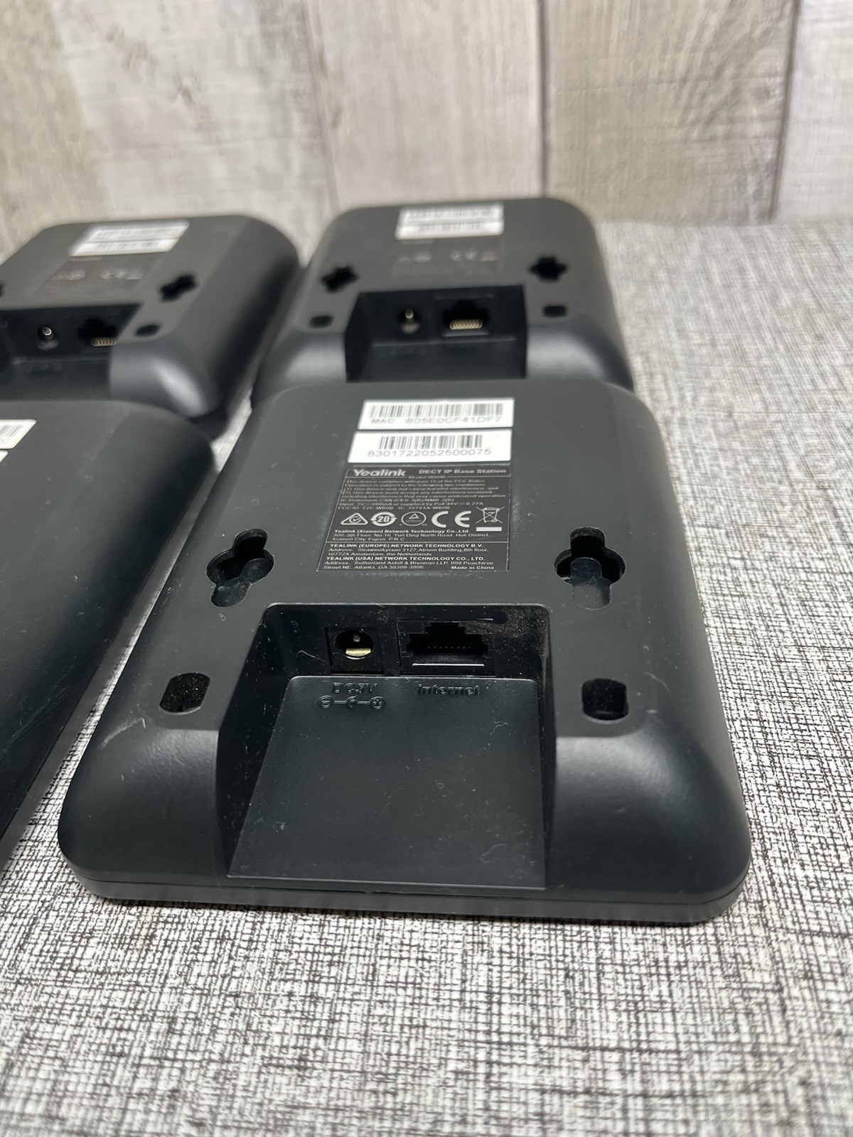 Yealink W60B DECT IP Base Station UNIT ONLY – 4 units
