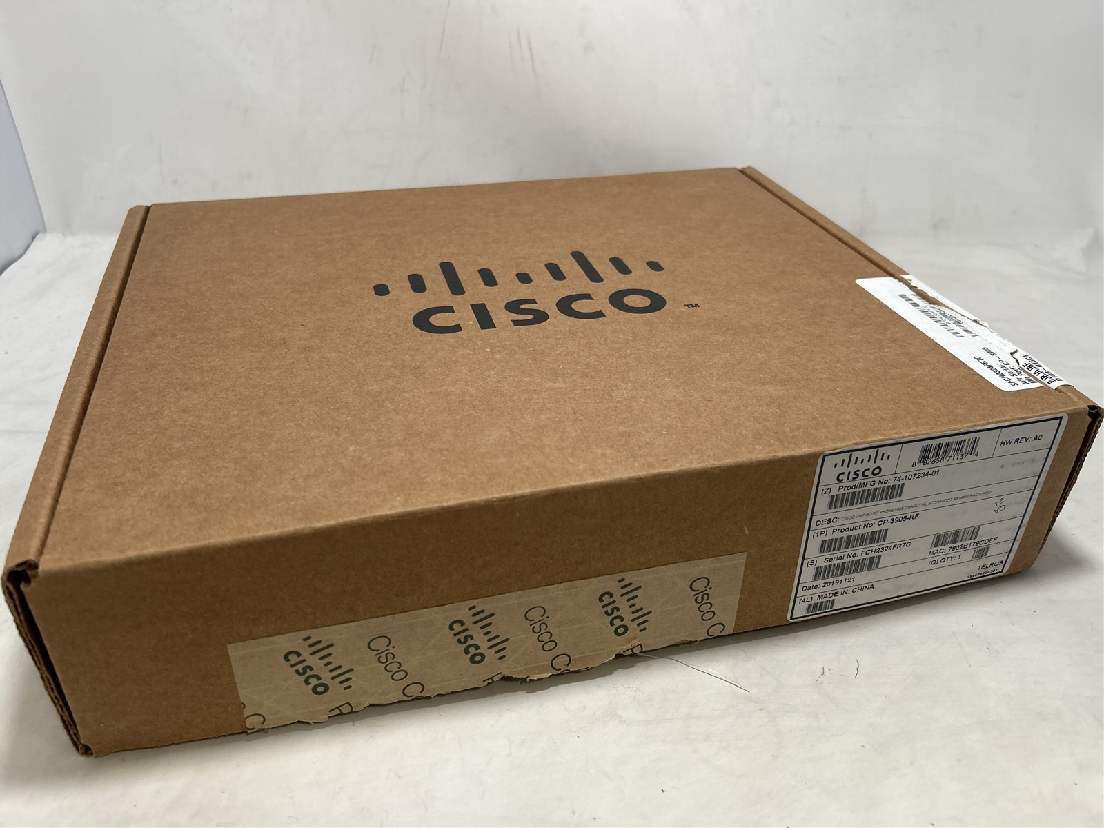 Cisco CP-3905-RF Unified SIP Business Phone Charcoal