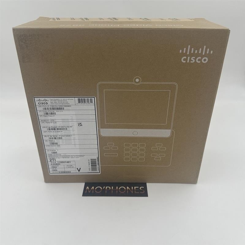 Cisco 8875 IP Video Phone – OEM REFRESH