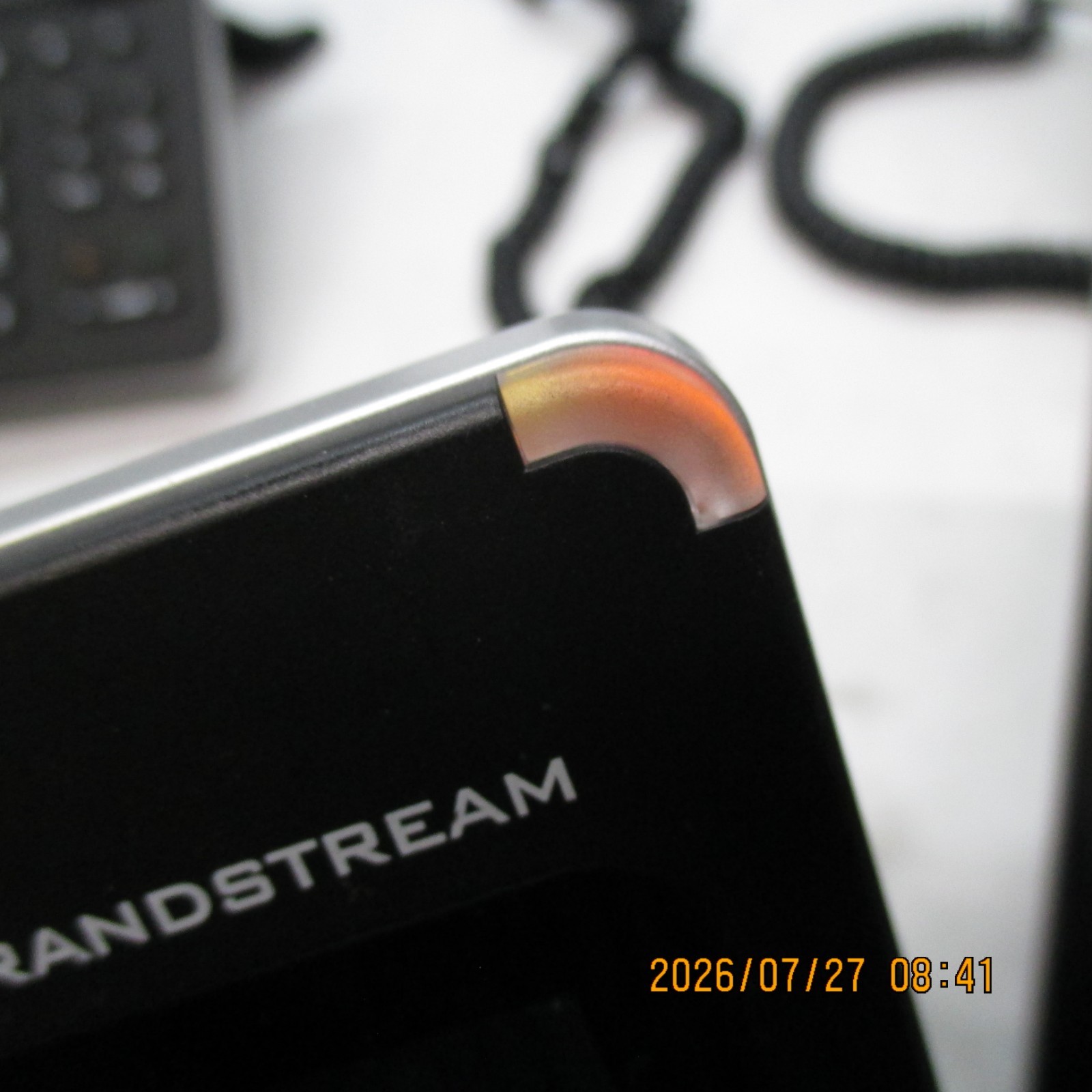 LOT-5 – GRANDSTREAM GXV3240 VoIP Telephones W/ DESK STAND T5-C15