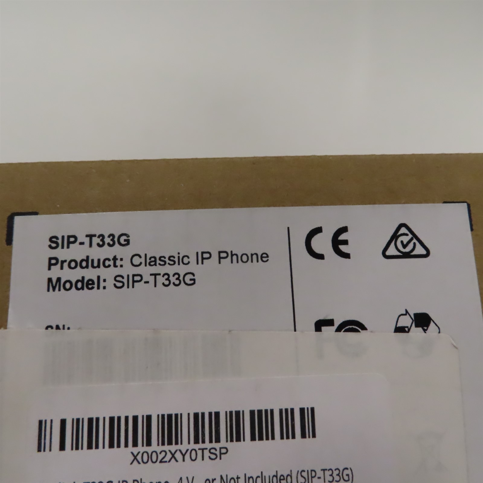 Yealink YEA-SIP-T33G Gigabit Color IP Phone with POE and 3-Inch LCD OEM New