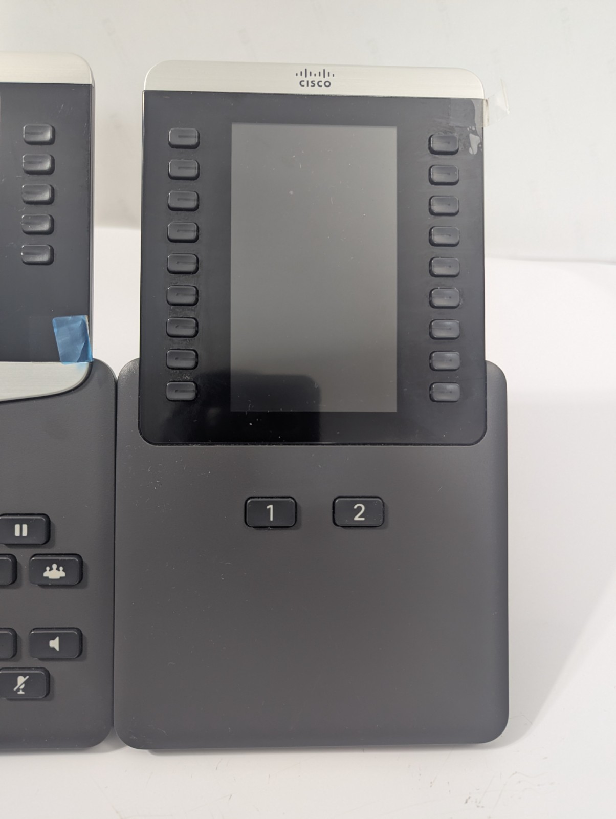 Cisco CP-8861-K9 v07 VoIP Business Color Desk Phone + CP-BEKEM Key Expansion
