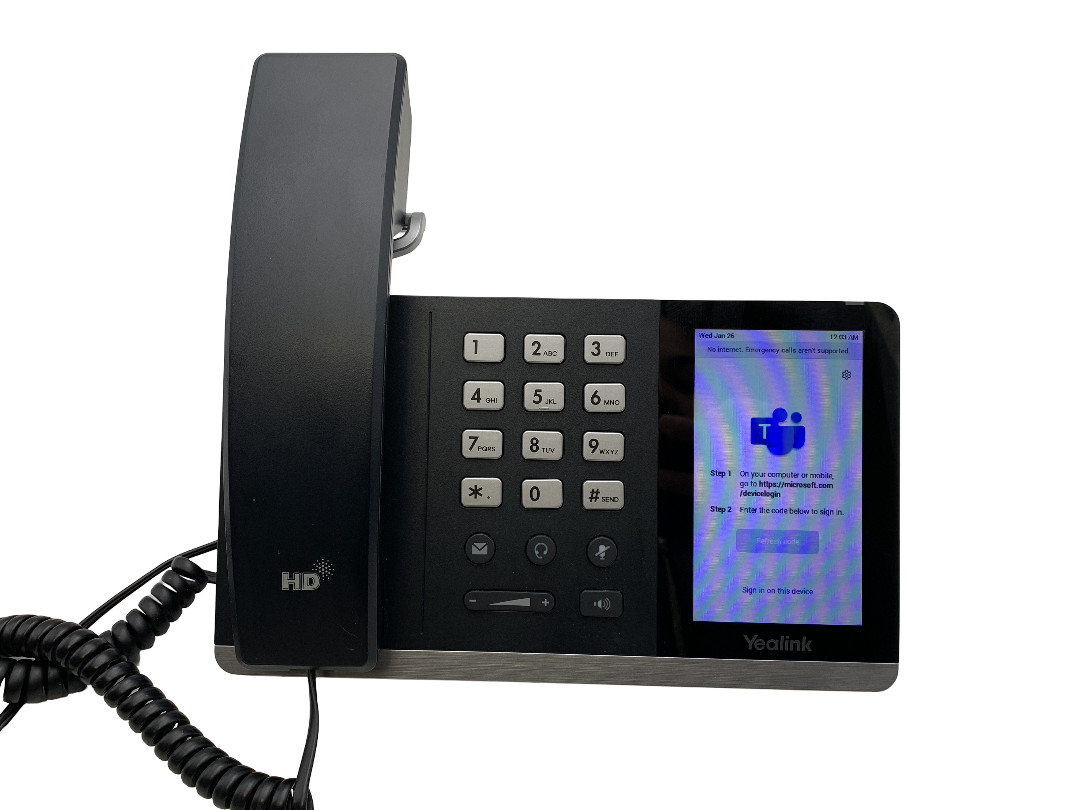 Yealink T55A-Teams Edition HD IP Phone – SIP-T55A – Black