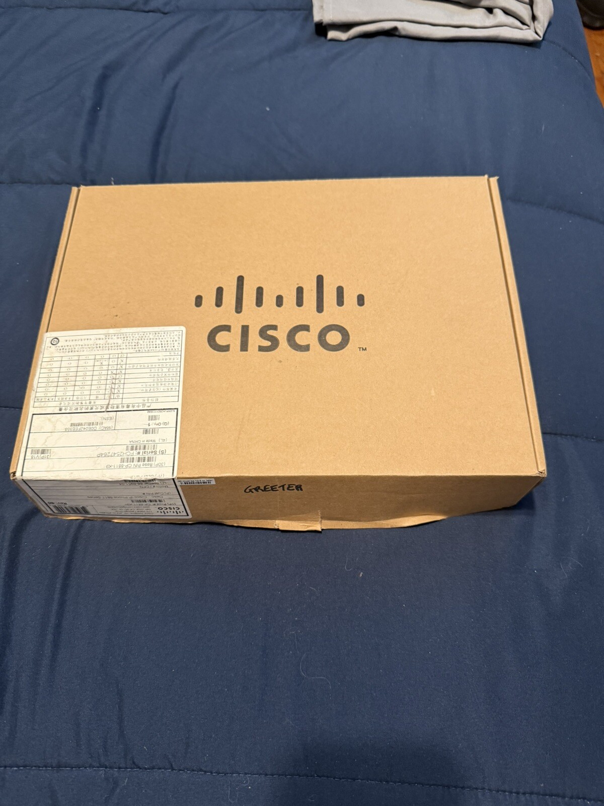 Cisco 8811 Corded Wall Mountable Phone – Charcoal (CP-8811-3PCC-K9)