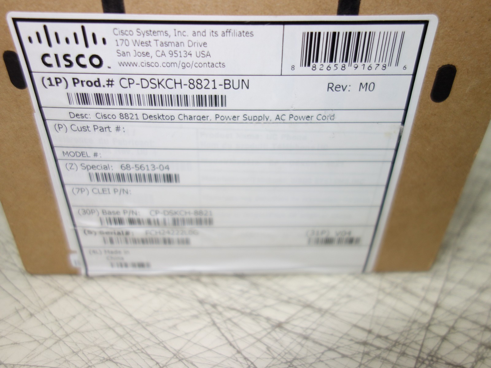 CISCO CP-DSKCH-8821 Desktop Charger * NEW