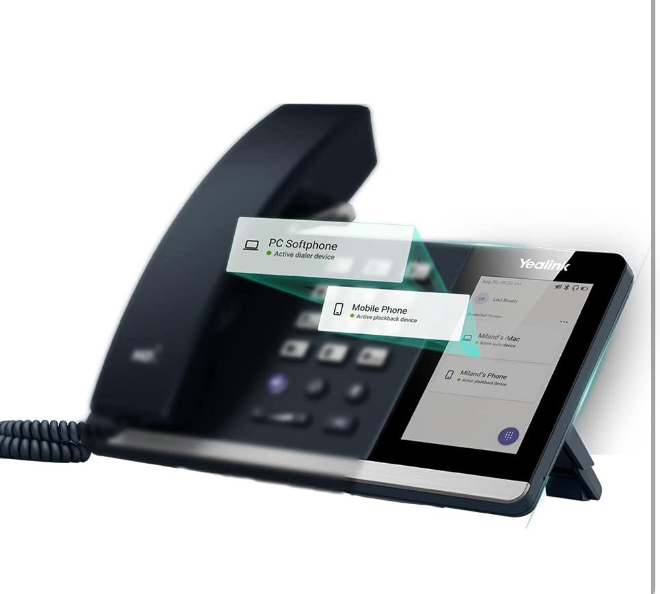 Yealink MP50- Teams IP USB Phone Compatible with Microsoft, Corded