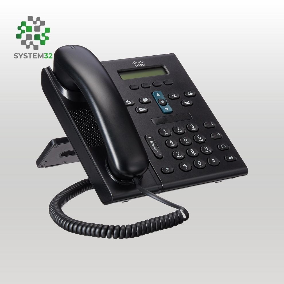 Cisco CP-6921-C-K9 Unified VoIP Network Business Desktop Phone