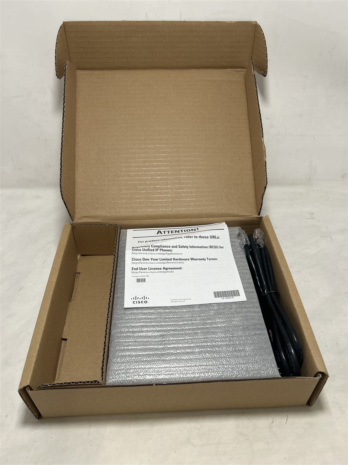 Cisco CP-3905 Unified SIP Phone 3905 Charcoal NO Handset