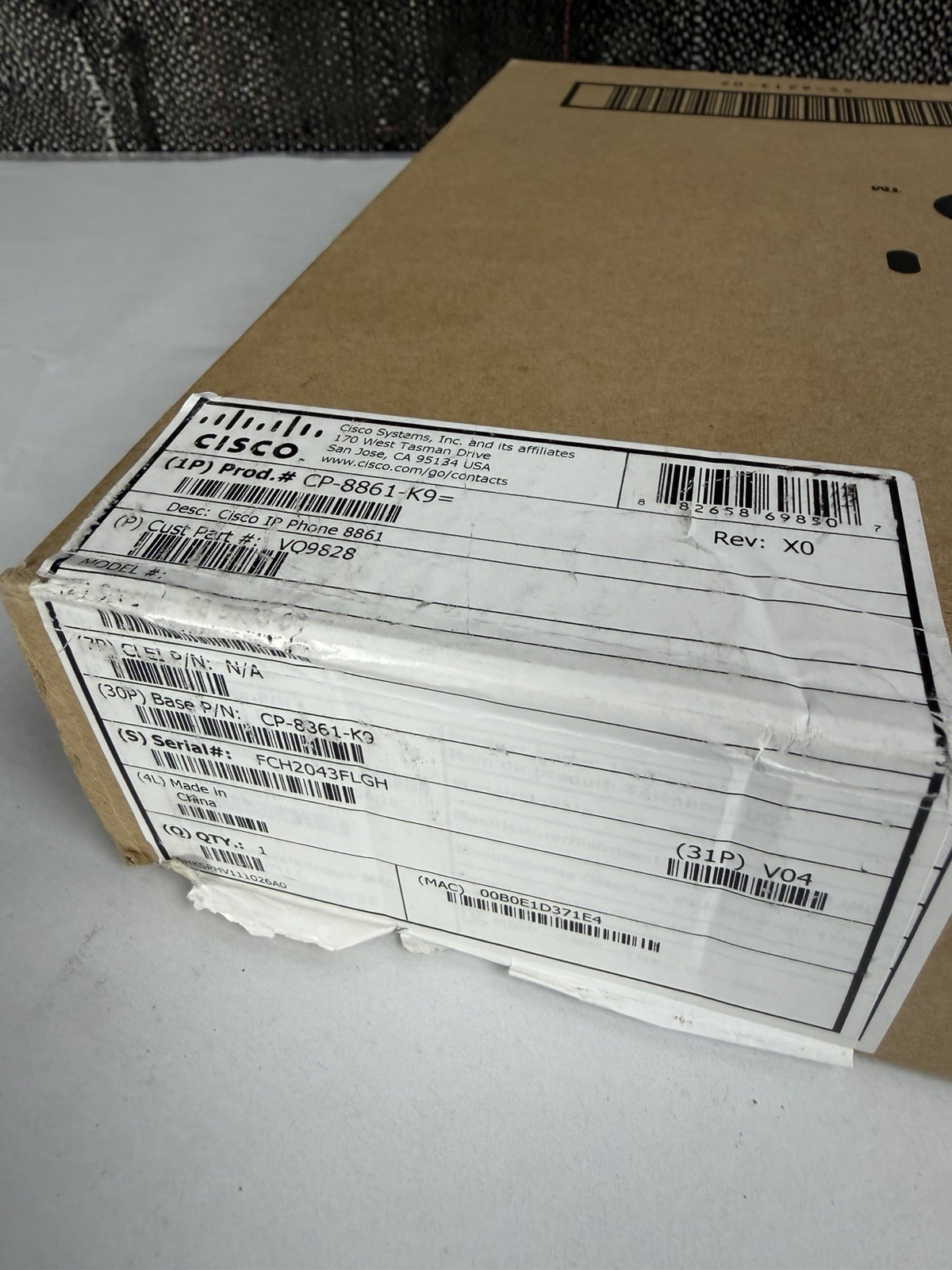 *New Open Box* Cisco CP-8861-K9 IP Business Phone GUARANTEED *Ships Fast*