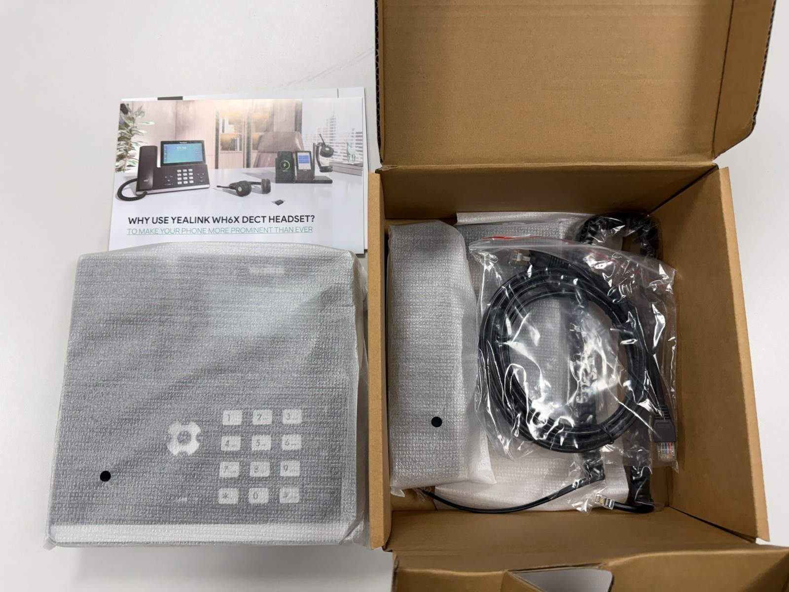 Yealink SIP-T53 IP Phone – Corded – Wall Mountable/Desktop – Classic Gray – VoIP