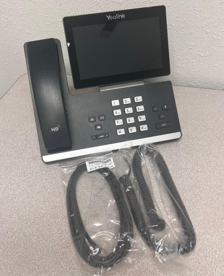Yealink SIP-T58A Smart Business Phones T58A Teams Version w/ Cable Handset Cord